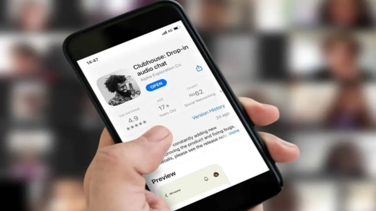 Clubhouse app is based on audio-chat, which is part talkback radio, part conference call Clubhouse app is based on audio-chat, which is part talkback radio, part conference call