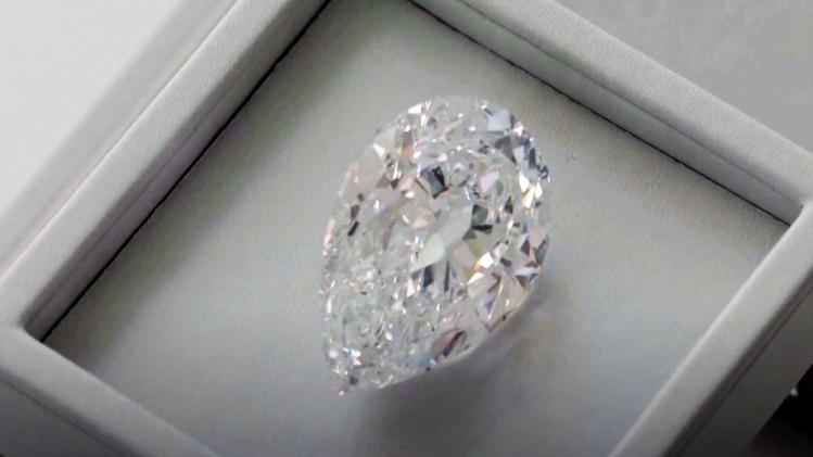 The 101.38-carat diamond is expected to fetch around $15 million (approx. Rs 111.17 crore). (Photo: Reuters) The 101.38-carat diamond is expected to fetch around $15 million (approx. Rs 111.17 crore). (Photo: Reuters)