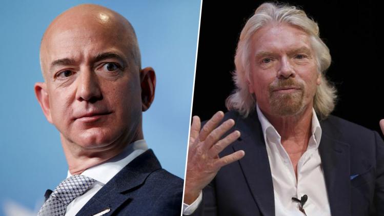 Billionaire Richard Branson plans to go to space ahead of Jeff Bezos Billionaire Richard Branson plans to go to space ahead of Jeff Bezos