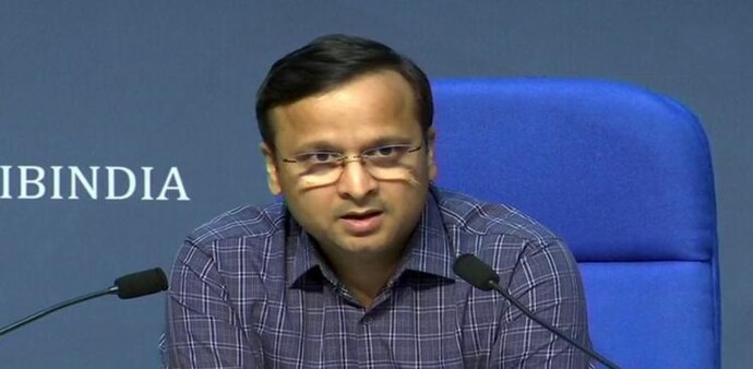 Joint Secretary of the Union health Department Lav Agarwal (Source: ANI) Joint Secretary of the Union health Department Lav Agarwal (Source: ANI)