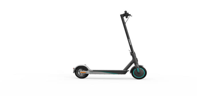 The special edition electric scooter combines the design elements from the automobile company with Xiaomi's engineering The special edition electric scooter combines the design elements from the automobile company with Xiaomi's engineering