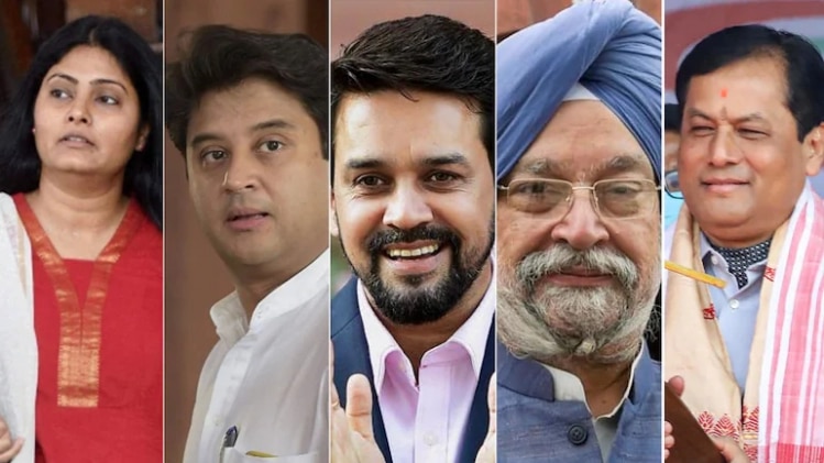 Rijiju, Puri, Mandaviya, RK Singh, Parshottam Rupala, G Kishan Reddy, and Anurag Thakur have been promoted to the Cabinet rank Rijiju, Puri, Mandaviya, RK Singh, Parshottam Rupala, G Kishan Reddy, and Anurag Thakur have been promoted to the Cabinet rank