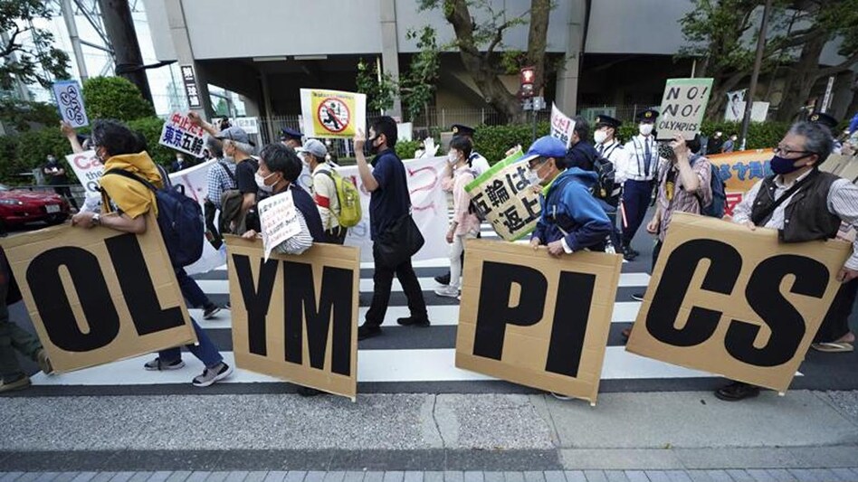 Tokyo's surge is being propelled by the delta variant of the virus (Source: AP) Tokyo's surge is being propelled by the delta variant of the virus (Source: AP)