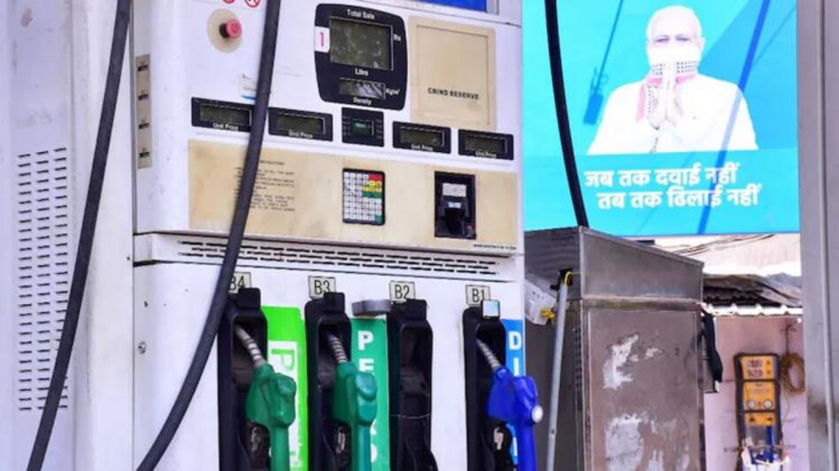 Besides Delhi, petrol has also surpassed the Rs 100 per litre mark in Kolkata and costs Rs 100.23 a litre in the capital state of West Bengal. (Photo Credits: PTI) Besides Delhi, petrol has also surpassed the Rs 100 per litre mark in Kolkata and costs Rs 100.23 a litre in the capital state of West Bengal. (Photo Credits: PTI)
