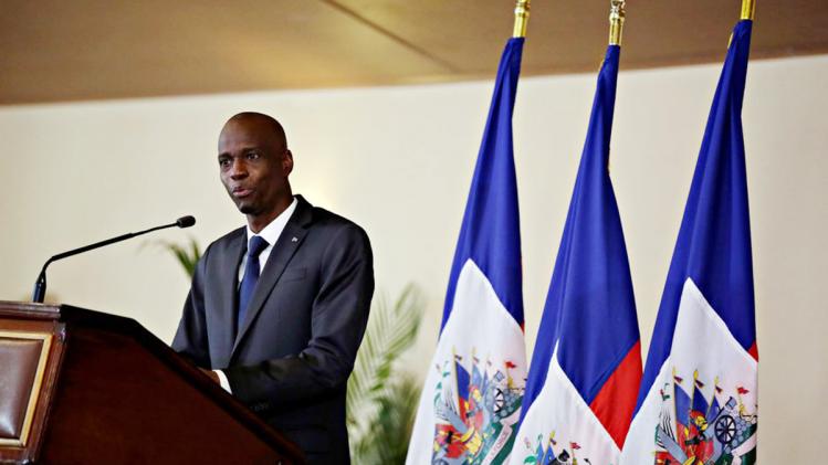 Haiti's President Jovenel Moise speaks during the investiture ceremony of the independent advisory committee for the drafting of the new constitution at the National Palace in Port-au-Prince, Haiti October 30, 2020. (Photo: Reuters) Haiti's President Jovenel Moise speaks during the investiture ceremony of the independent advisory committee for the drafting of the new constitution at the National Palace in Port-au-Prince, Haiti October 30, 2020. (Photo: Reuters)