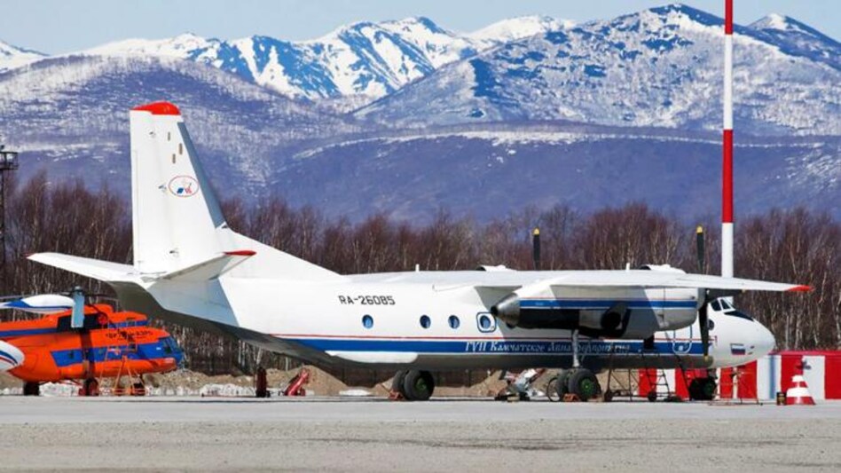 Russian flight AN-26 crashes in far east region Russian flight AN-26 crashes in far east region