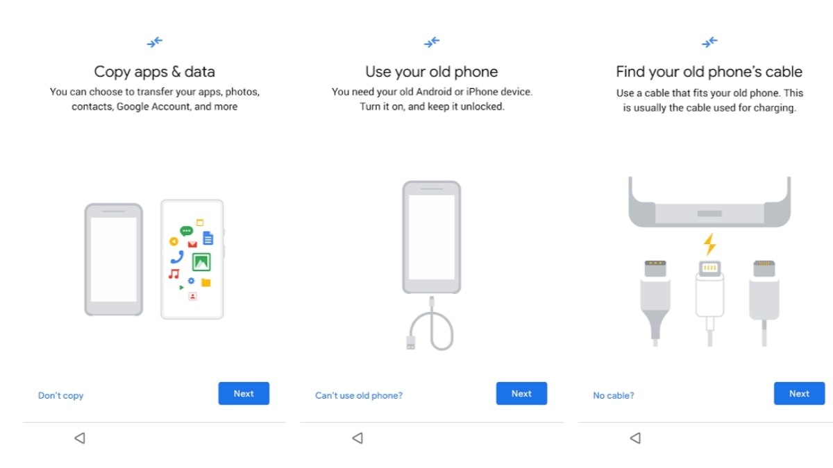 Google lists Data Restore Tool on PlayStore, could allow users to move WhatsApp chats from iPhone to Android