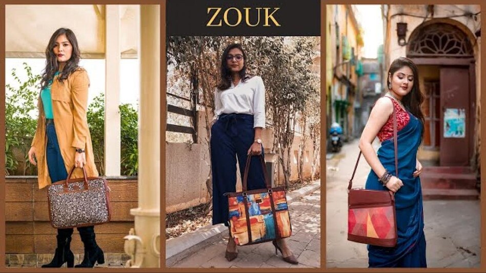 Zouk is a PETA-approved startup that makes laptop bags, tote bags, slings, and chain wallets using vegan leather sourced and manufactured in India (Image: Zouk YouTube page) Zouk is a PETA-approved startup that makes laptop bags, tote bags, slings, and chain wallets using vegan leather sourced and manufactured in India (Image: Zouk YouTube page)