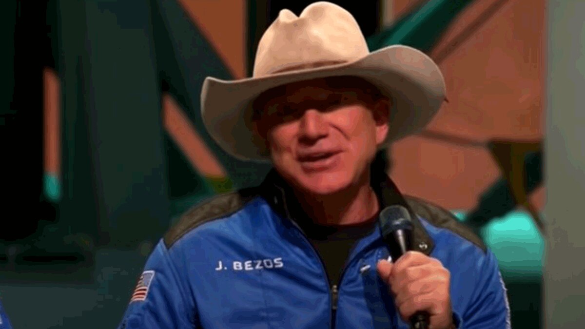 Amazon and Blue Origin founder Jeff Bezos (Image: Reuters YouTube channel) Amazon and Blue Origin founder Jeff Bezos (Image: Reuters YouTube channel)