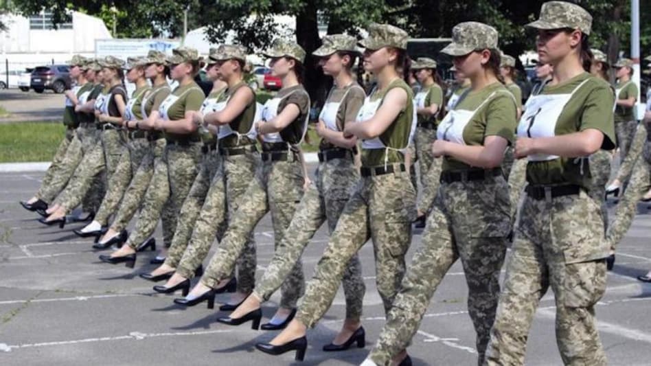 The ministry had released the photograph of parade preparations for August 24 to mark the 30th anniversary of Ukraine's declaration of independence from the Soviet Union. The ministry had released the photograph of parade preparations for August 24 to mark the 30th anniversary of Ukraine's declaration of independence from the Soviet Union.
