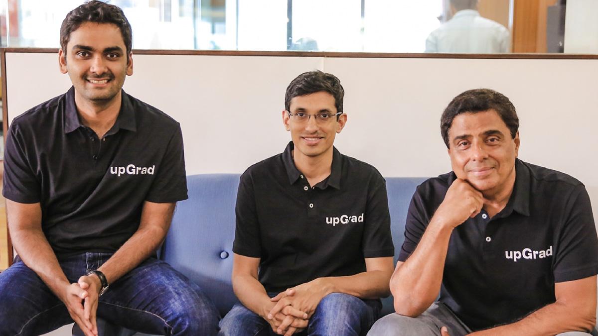 upGrad was founded in 2015 by Phalgun Kompalli, Mayank Kumar and Ronnie Screwvala upGrad was founded in 2015 by Phalgun Kompalli, Mayank Kumar and Ronnie Screwvala