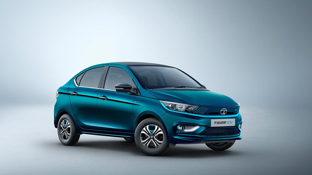 Tata Tigor EV unveiled Tata Tigor EV unveiled