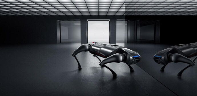 The CyberDog has a maximum torque of 32 Nm and maximum rotation speed of 220 rpm The CyberDog has a maximum torque of 32 Nm and maximum rotation speed of 220 rpm