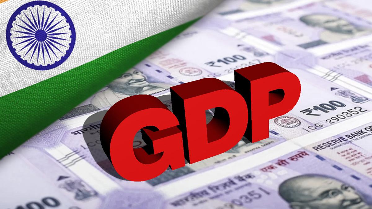 The Reserve Bank of India's GDP growth projection for the April-June quarter stood at 21.4 per cent. The Reserve Bank of India's GDP growth projection for the April-June quarter stood at 21.4 per cent.