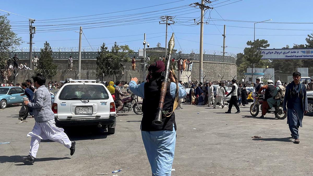 Kabul airport was reopened for evacuations on Tuesday Kabul airport was reopened for evacuations on Tuesday