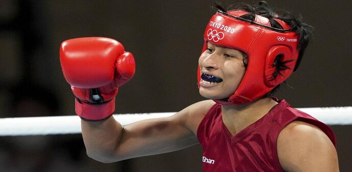 The third round was especially punishing for Borgohain, who faced two standing eight counts during the bout (Source: PTI) The third round was especially punishing for Borgohain, who faced two standing eight counts during the bout (Source: PTI)