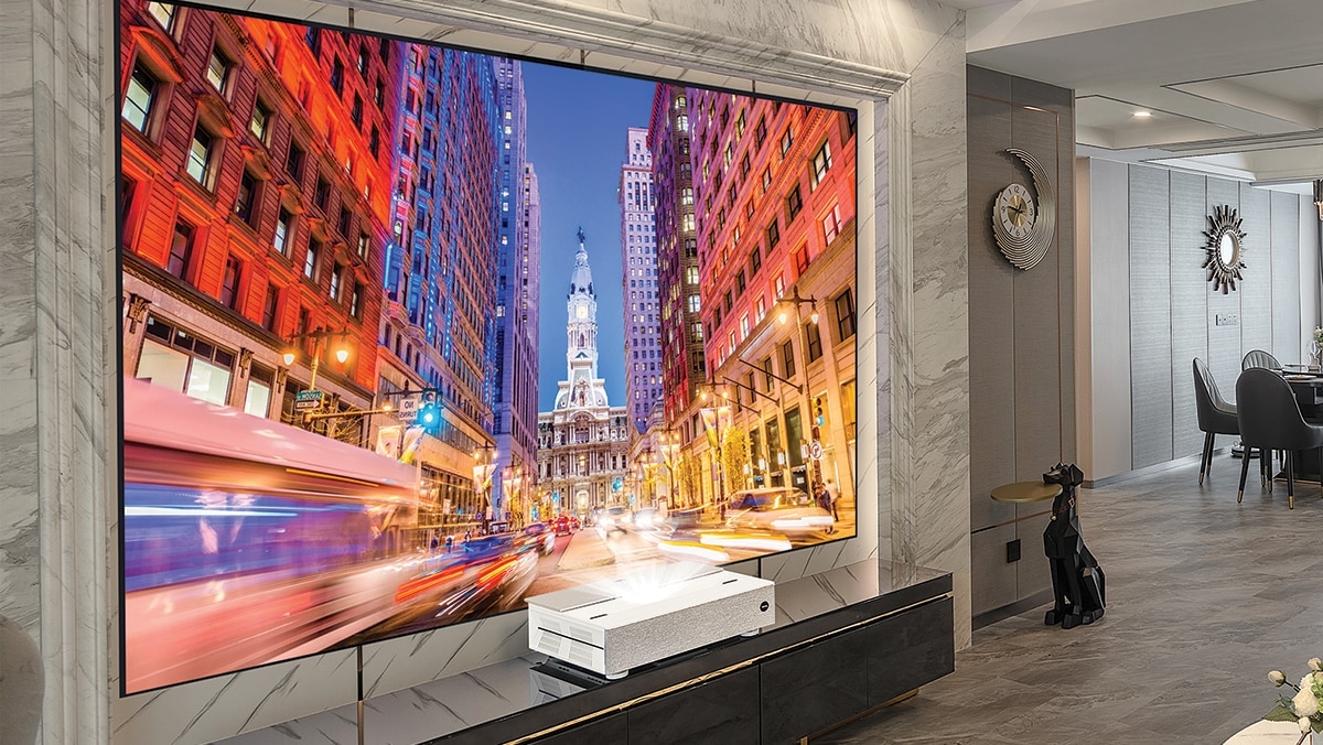 BenQ launches new 4K Laser TV, with Apple TV, 100/120 inch ALR screen for Rs 4,99,000 - Vimarsana News