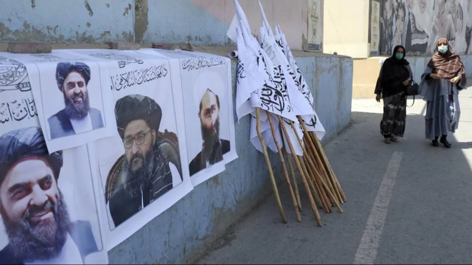 Posters of Taliban leaders in Afghanistan Posters of Taliban leaders in Afghanistan