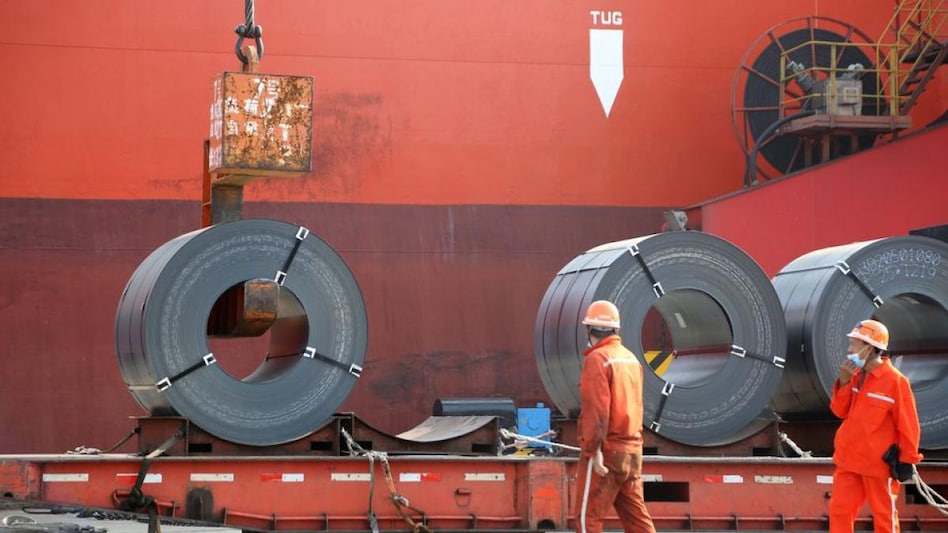 JSPL's consolidated net debt declined to Rs 15,227 crore in Q1FY22 from Rs 22,146 crore in March 2021. File Photo: Reuters JSPL's consolidated net debt declined to Rs 15,227 crore in Q1FY22 from Rs 22,146 crore in March 2021. File Photo: Reuters