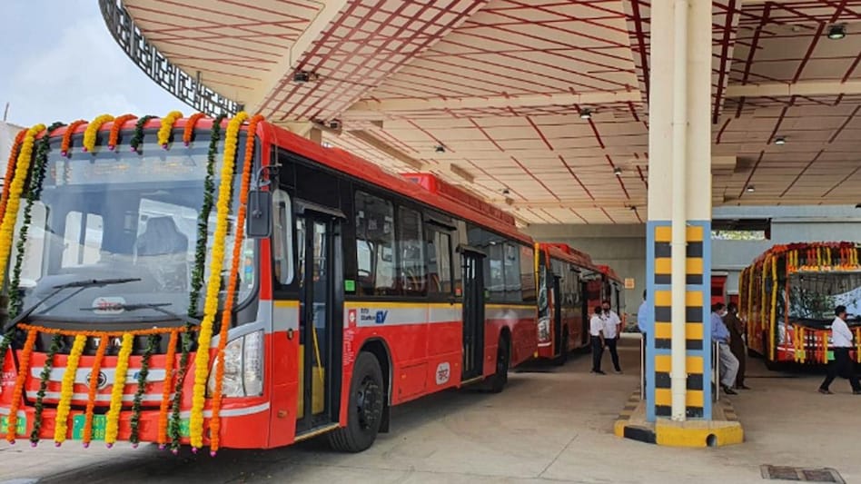The 12-metre long buses are equipped with advanced features like lift mechanism', ergonomic seats, roomy interiors. The 12-metre long buses are equipped with advanced features like lift mechanism', ergonomic seats, roomy interiors.