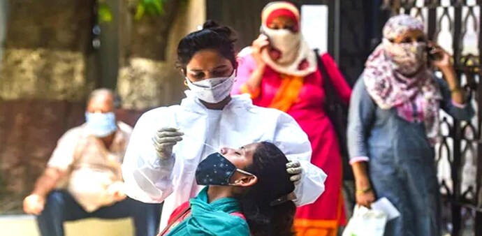 The weekly positivity rate was recorded at 2 percent, according to the health ministry. (Source:PTI) The weekly positivity rate was recorded at 2 percent, according to the health ministry. (Source:PTI)