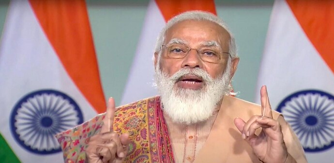 After the release of the amount, the Prime Minister interacted with beneficiaries of this scheme from across the country (Source:PTI) After the release of the amount, the Prime Minister interacted with beneficiaries of this scheme from across the country (Source:PTI)