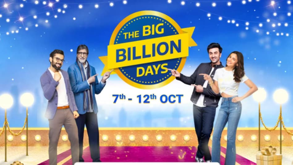 Besides the lucrative discounts offered under the Big Billion Days Sale, Flipkart will also offer discounts if purchases are made using debit and credit cards of partner banks Besides the lucrative discounts offered under the Big Billion Days Sale, Flipkart will also offer discounts if purchases are made using debit and credit cards of partner banks