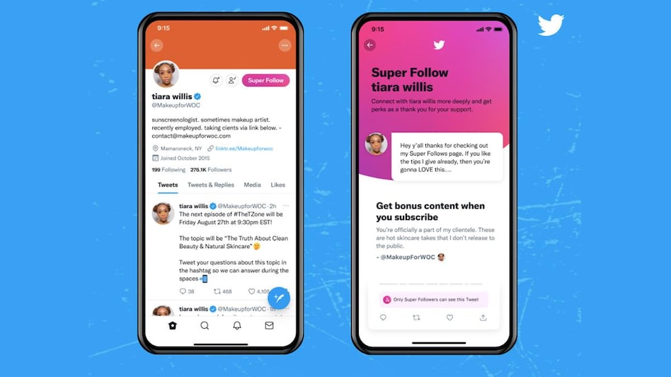 Twitter rolls out new feature 'Super Follows' Twitter rolls out new feature 'Super Follows'