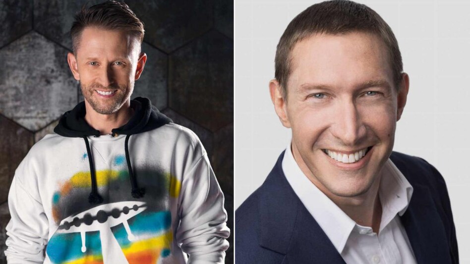 Chris Boshuizen (left) and Glen de Vries (right) Chris Boshuizen (left) and Glen de Vries (right)