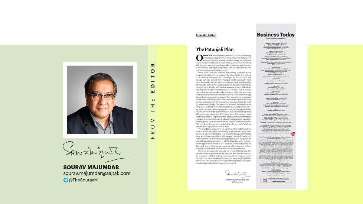 Sourav Majumdar, Editor, Business Today Sourav Majumdar, Editor, Business Today