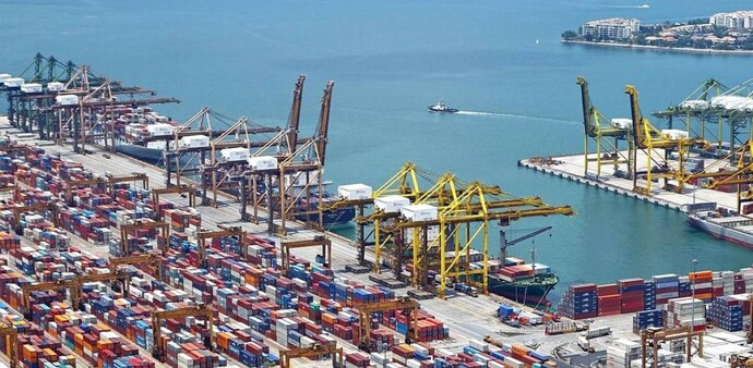 Mormugao Port registered the maximum cargo growth of 60.47 per cent followed by Kamarajar Port (53.73 per cent), JNPT (27.03 per cent) and Cochin Port (21.84 per cent) Mormugao Port registered the maximum cargo growth of 60.47 per cent followed by Kamarajar Port (53.73 per cent), JNPT (27.03 per cent) and Cochin Port (21.84 per cent)