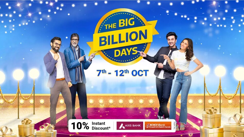 Flipkart Big Billion Days sale starts October 7: New launches, mobile offers teased Flipkart Big Billion Days sale starts October 7: New launches, mobile offers teased