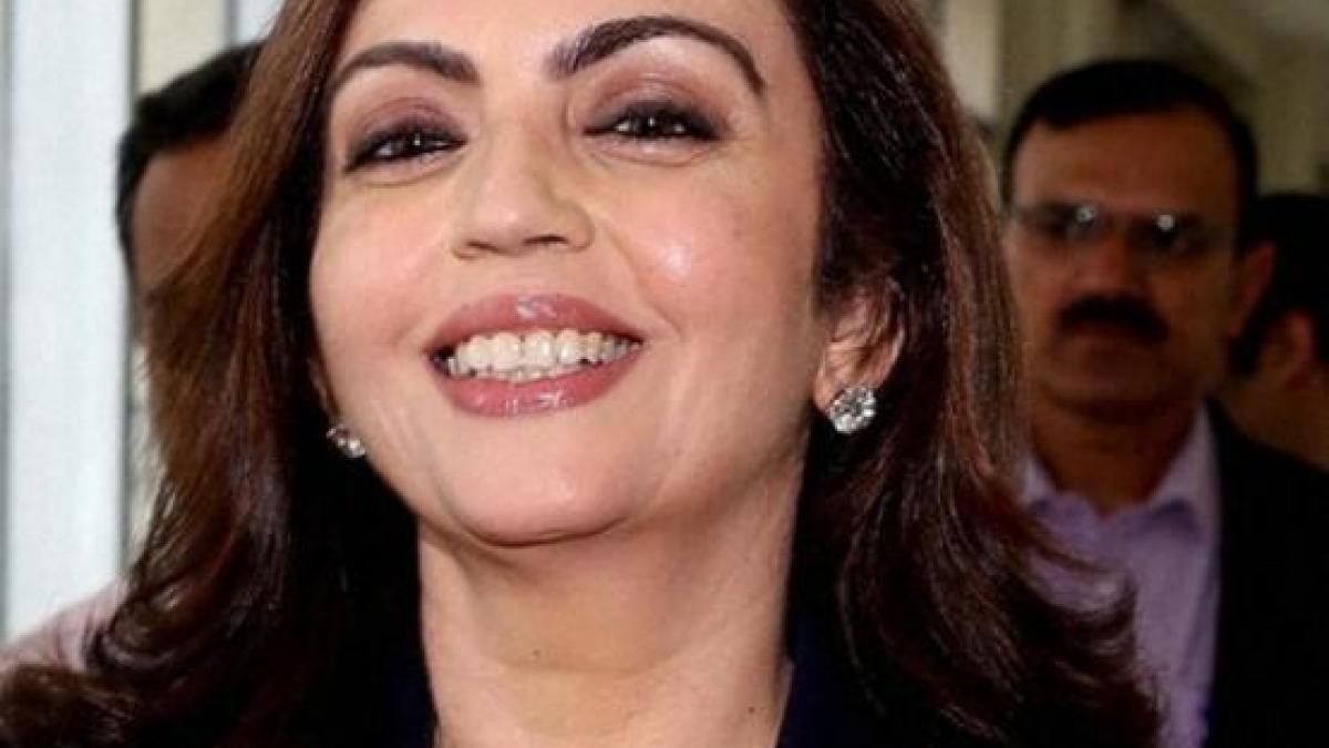 Mukesh Ambani's wife Nita Ambani Mukesh Ambani's wife Nita Ambani
