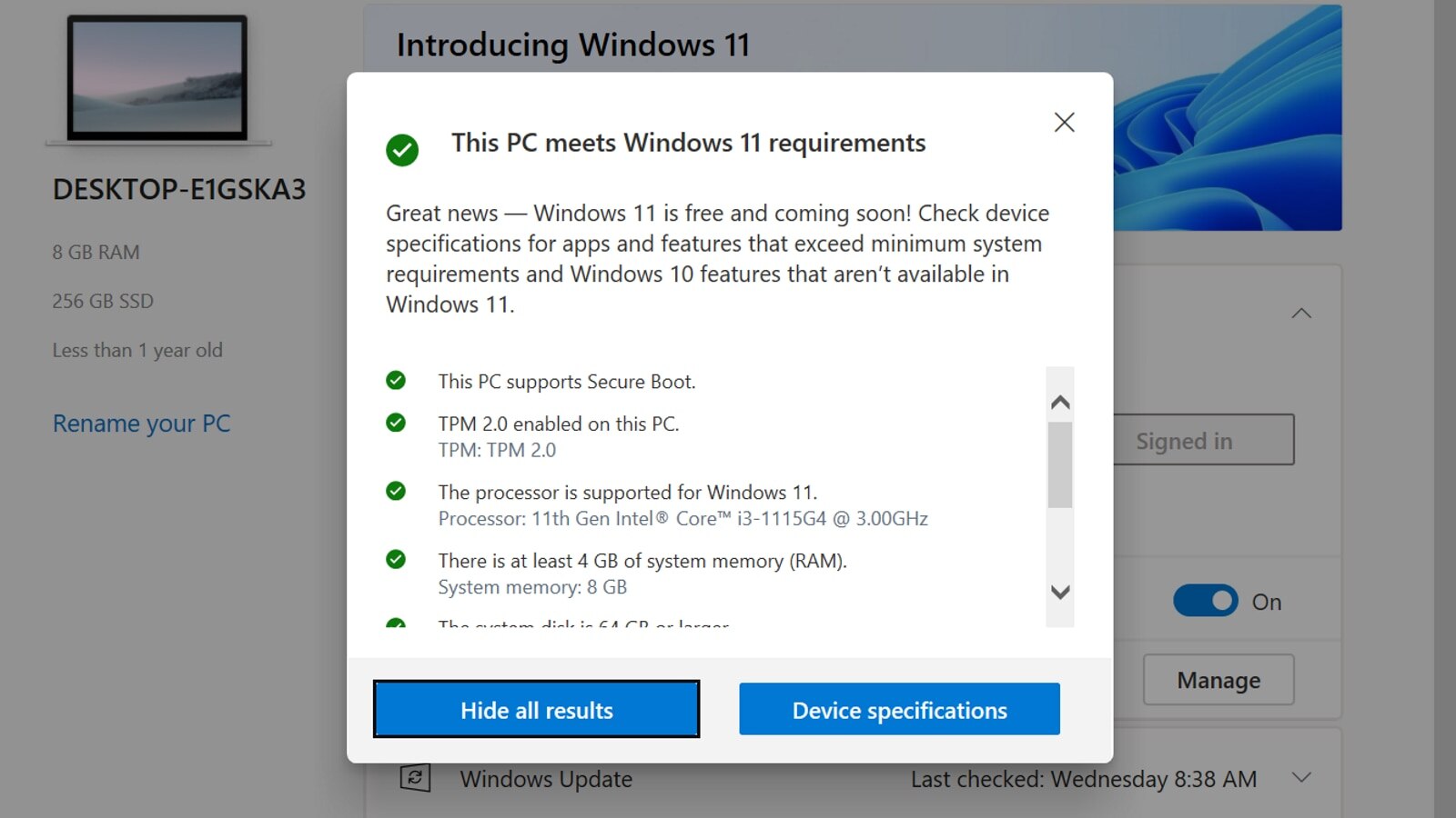 Ahead of Windows 11 release, Microsoft's PC Health Check app becomes available for download