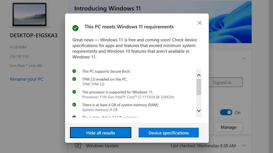 Ahead of Windows 11 release, Microsoft's PC Health Check app becomes available for download Ahead of Windows 11 release, Microsoft's PC Health Check app becomes available for download