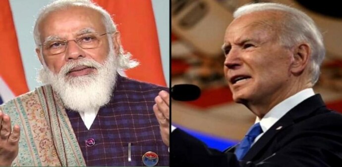 Prime Minister Narendra Modi and US President Joe Biden Prime Minister Narendra Modi and US President Joe Biden