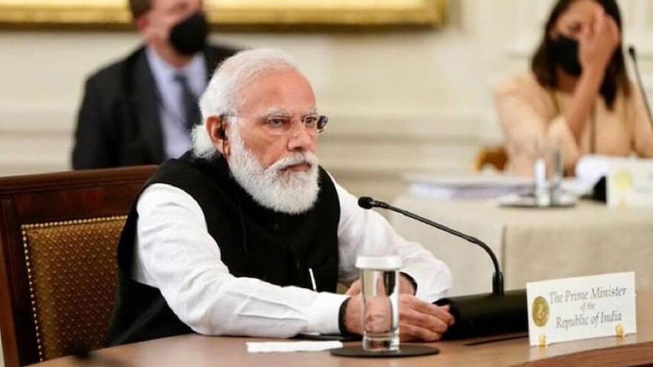 Prime Minister Narendra Modi at the Quad Leaders' Summit Prime Minister Narendra Modi at the Quad Leaders' Summit