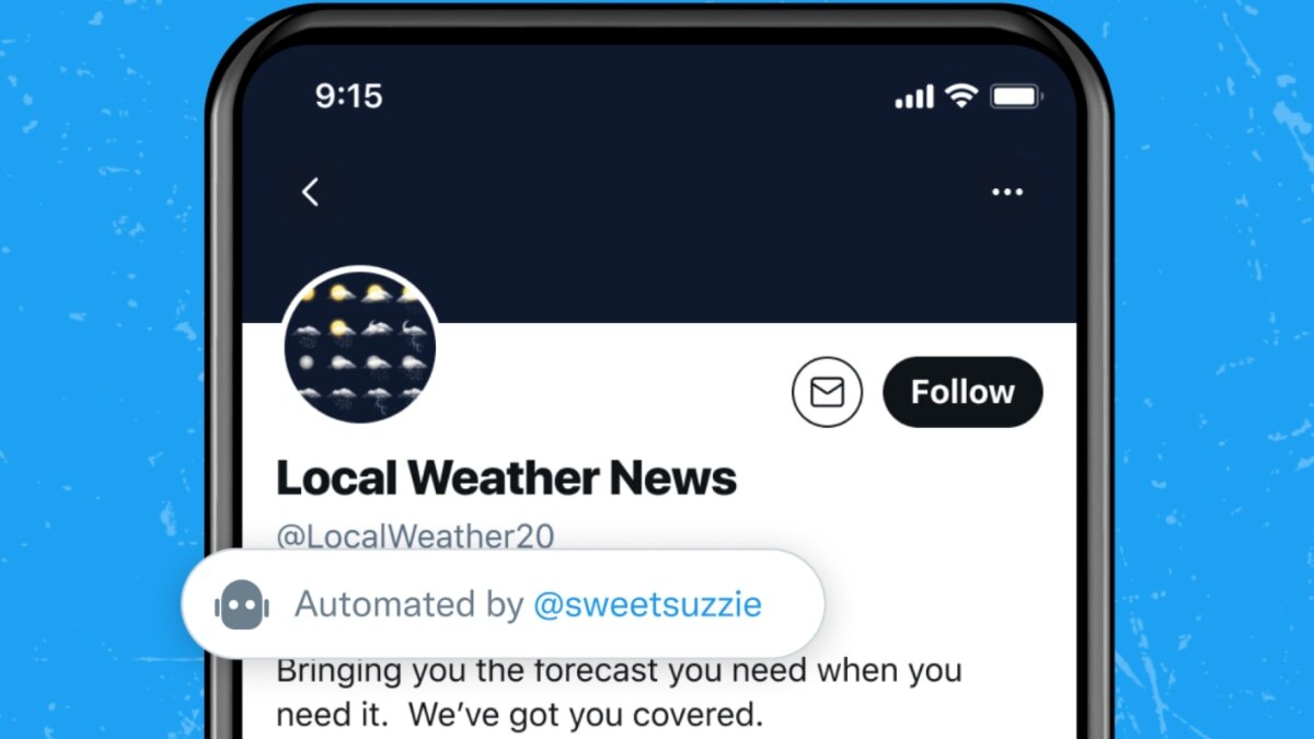 Twitter may soon make it easier for users to spot bot accounts by adding labels to them