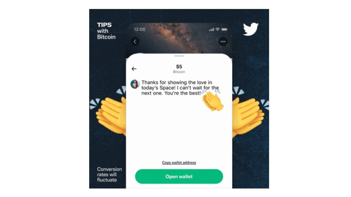 Twitter will now let you tip your favourite creator using cryptocurrency Twitter will now let you tip your favourite creator using cryptocurrency