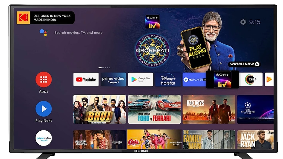 Kodak Android TV Amazon Sale price drop brings TVs starting from Rs 8499, other exclusive deals Kodak Android TV Amazon Sale price drop brings TVs starting from Rs 8499, other exclusive deals