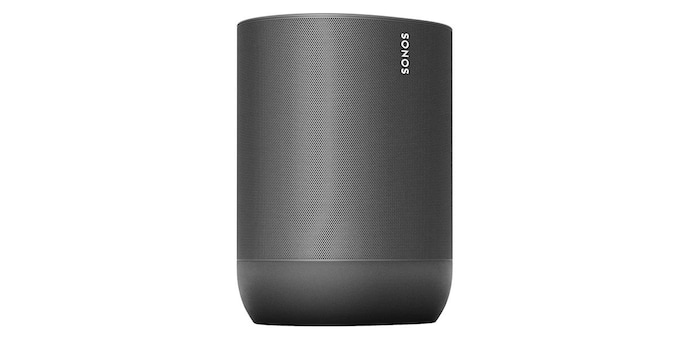 Given the weight (3kG), which is on the higher side for a portable speaker, Sonos has added a cavity at the back. Given the weight (3kG), which is on the higher side for a portable speaker, Sonos has added a cavity at the back.