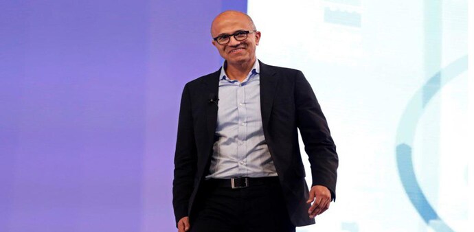 Nadella said he has no idea whether the U.S. is still pushing for a deal under President Joe Biden. Nadella said he has no idea whether the U.S. is still pushing for a deal under President Joe Biden.