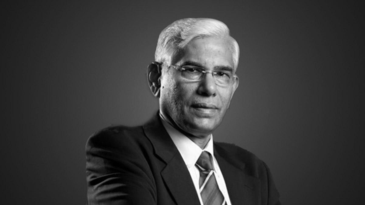 IDFC Non-Executive Chairman Vinod Rai IDFC Non-Executive Chairman Vinod Rai