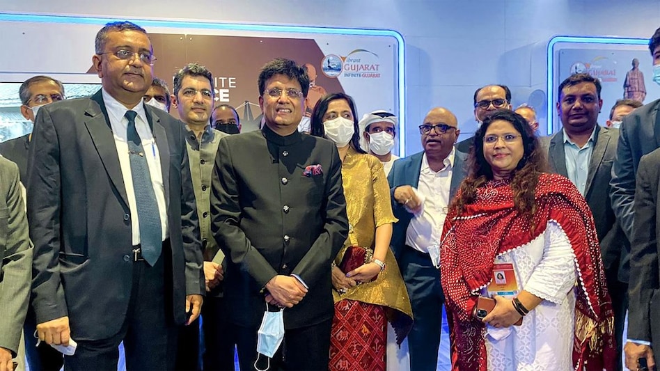 Union Minister Piyush Goyal at Dubai Expo 2020 Union Minister Piyush Goyal at Dubai Expo 2020
