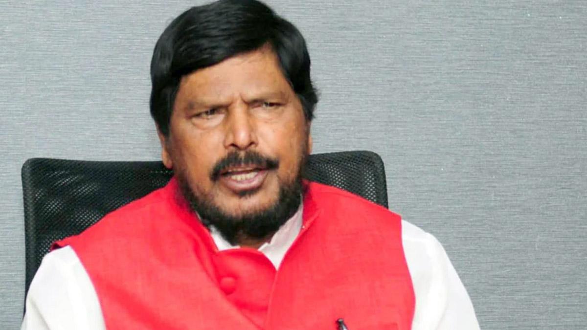Union minister Ramdas Athawale Union minister Ramdas Athawale