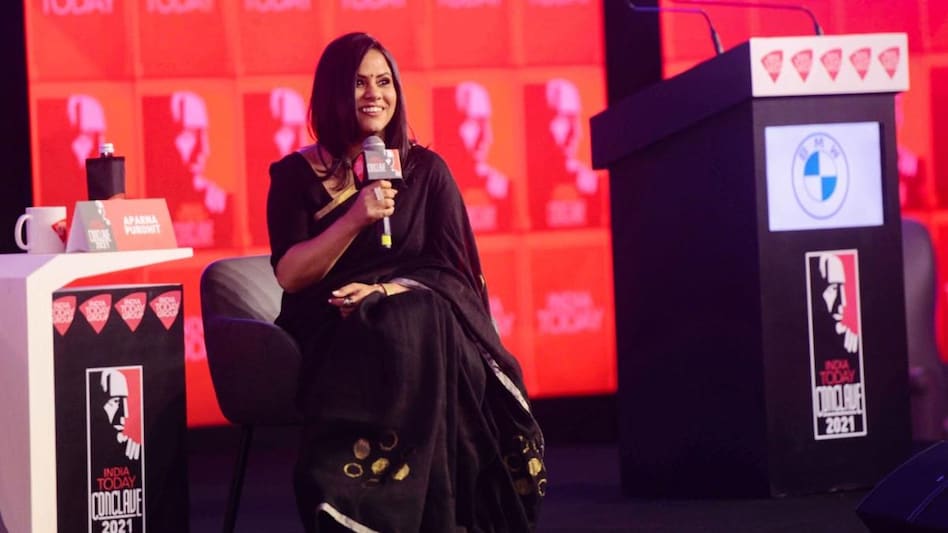 Head of India Originals at Amazon Prime Video Aparna Purohit (Image courtesy: Chandradeep Kumar/India Today Photo) Head of India Originals at Amazon Prime Video Aparna Purohit (Image courtesy: Chandradeep Kumar/India Today Photo)