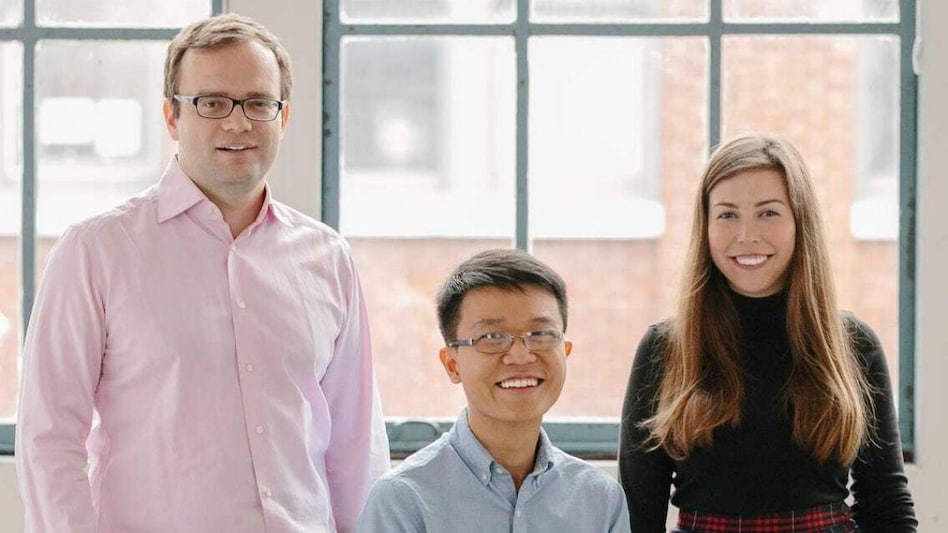 Lunchclub cofounders, Vladimir Novakovski, Scott Wu, and Hayley Leibson Lunchclub cofounders, Vladimir Novakovski, Scott Wu, and Hayley Leibson