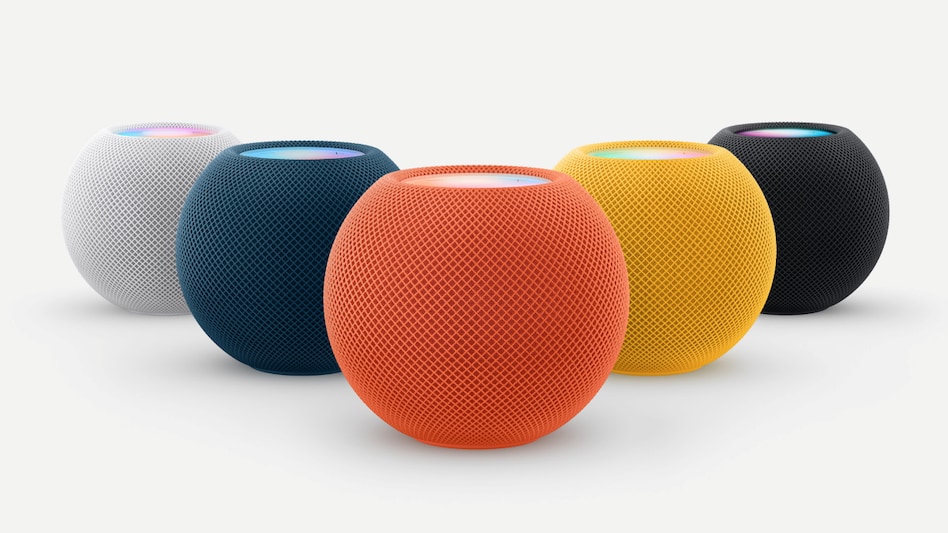 HomePod mini will be available in three new bold colours -- yellow, orange, and blue. HomePod mini will be available in three new bold colours -- yellow, orange, and blue.