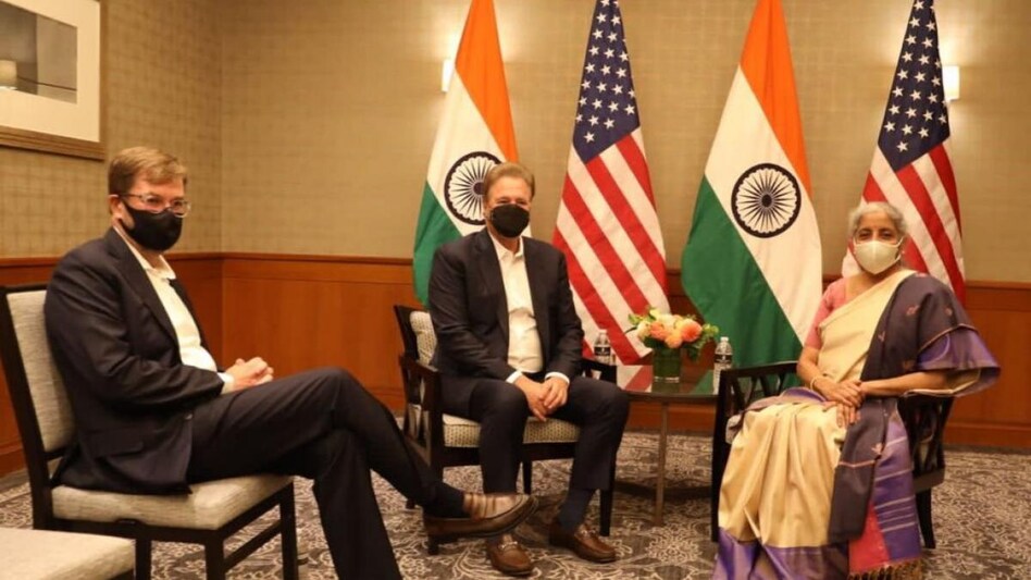 Bain Capital executives meet FM Sitharaman in US; say looking to invest 'even more' in India Bain Capital executives meet FM Sitharaman in US; say looking to invest 'even more' in India