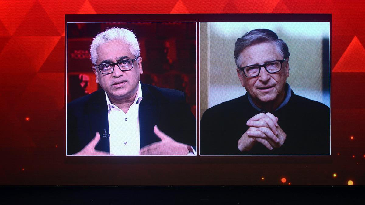 Gates said that his work in Africa 10 years ago made him realise the effects of climate change. (Image courtesy: Chandradeep Kumar/India Today Photo) Gates said that his work in Africa 10 years ago made him realise the effects of climate change. (Image courtesy: Chandradeep Kumar/India Today Photo)